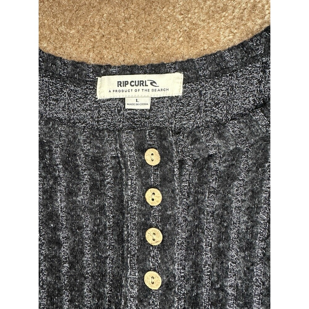 RipCurl Cosy Premium Surf Jumpsuit II - 00LWRO Black/Gray Large - Picture 10 of 16